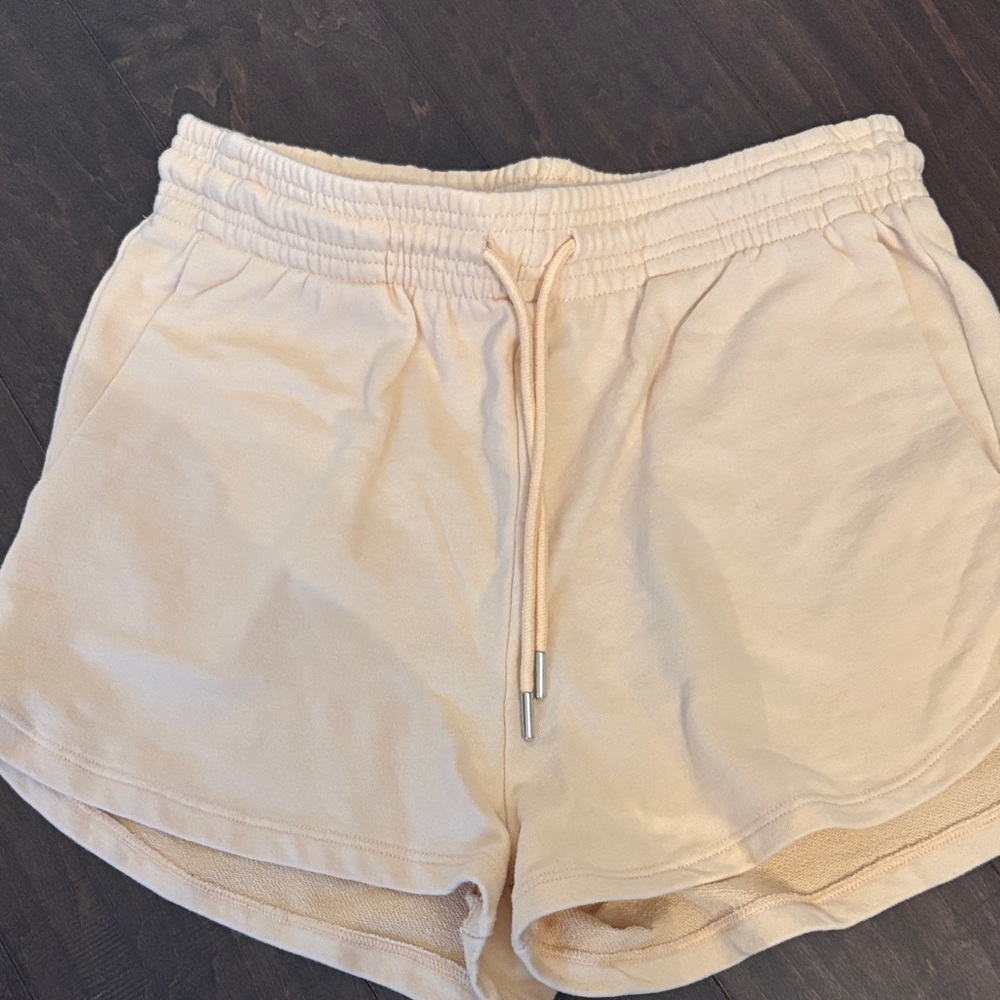 H&M Women's Beige Athletic Shorts